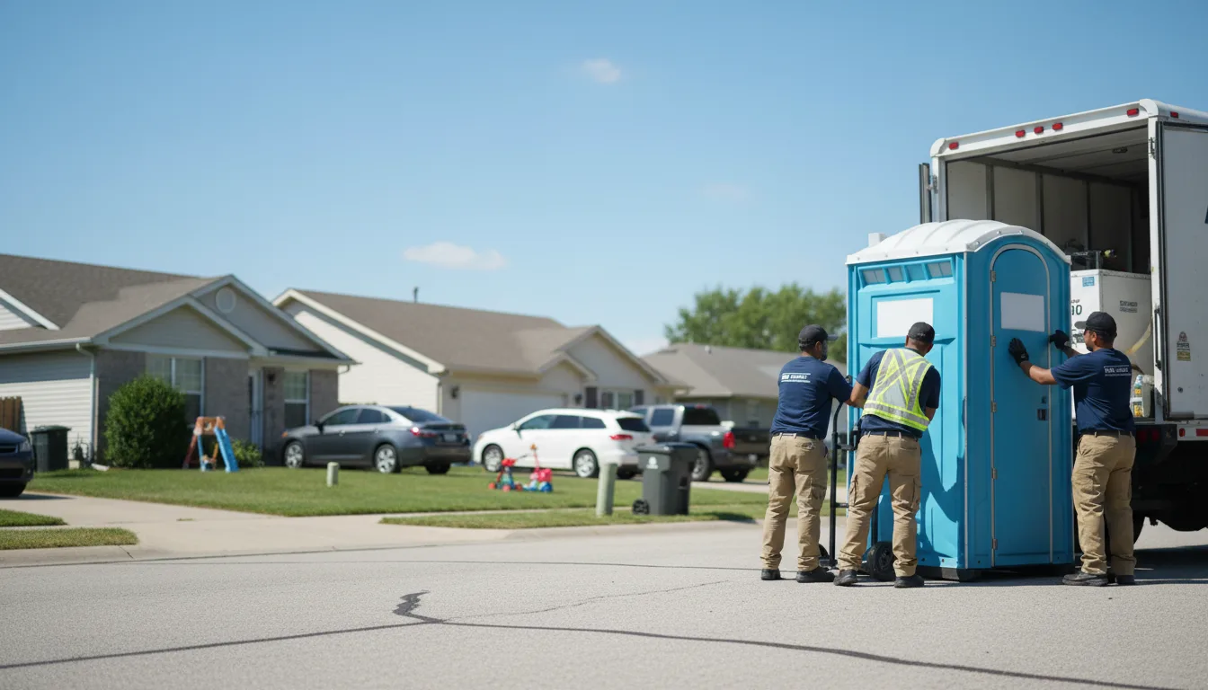 Standard Porta Potty Rentals in Alhambra, IL near me